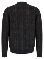 Blauer Cardigan aus Viskose