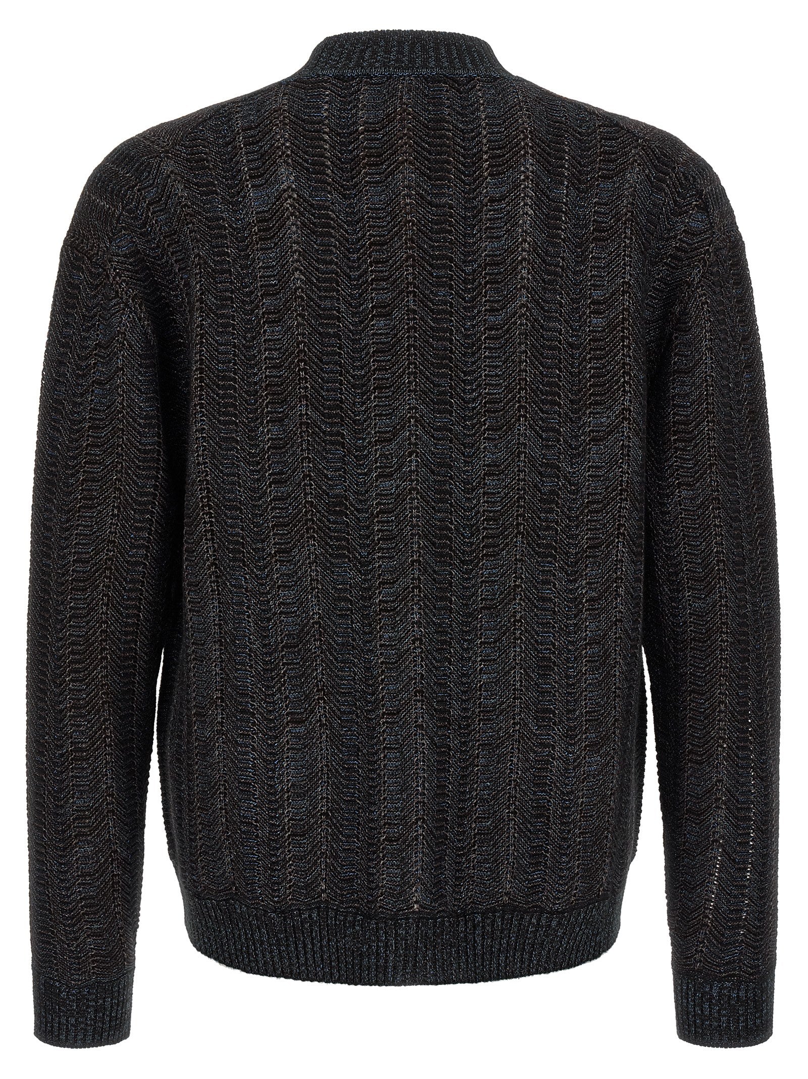 Blauer Cardigan aus Viskose