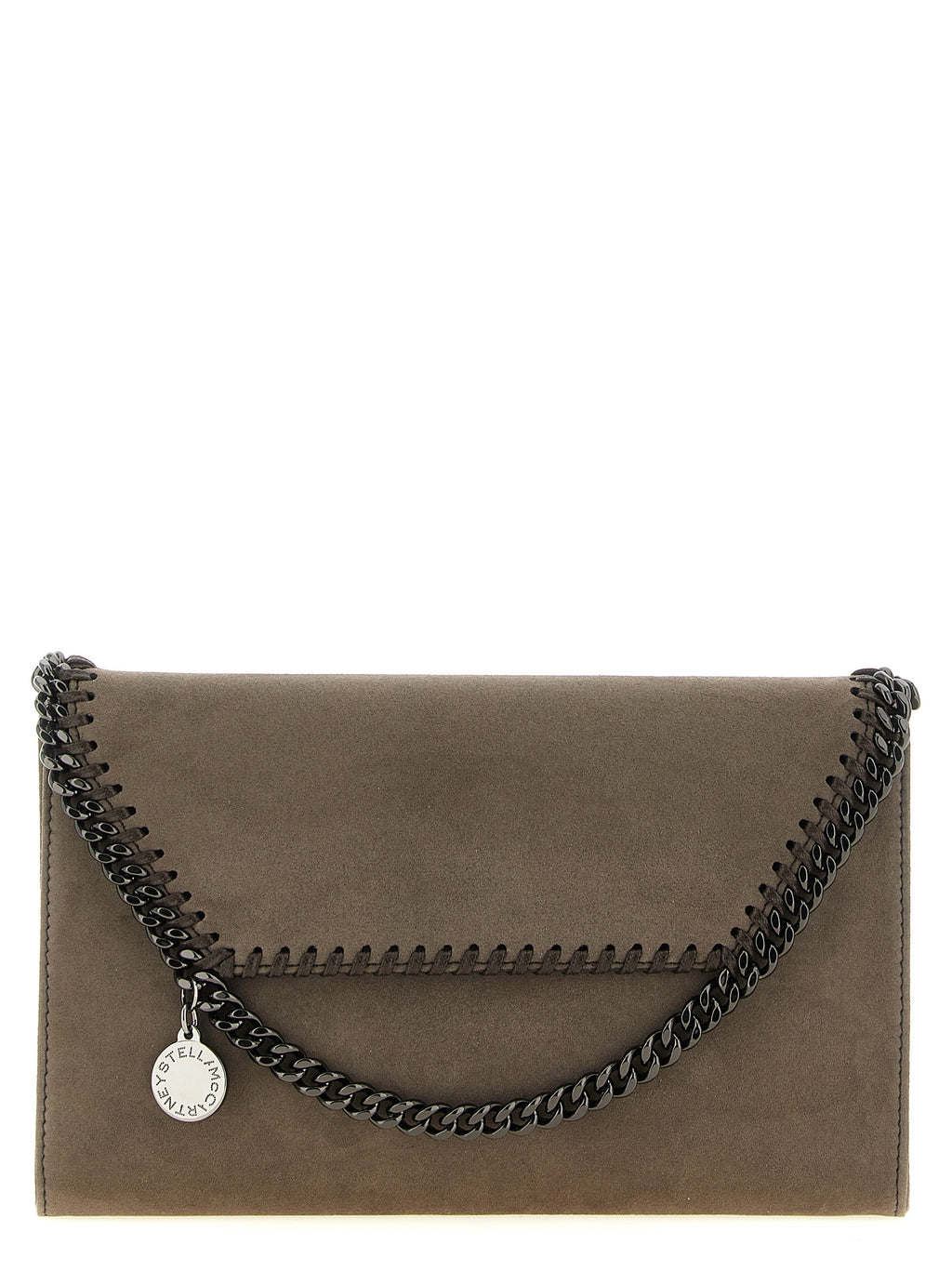 Graue Crossbody-Tasche aus Polyamid