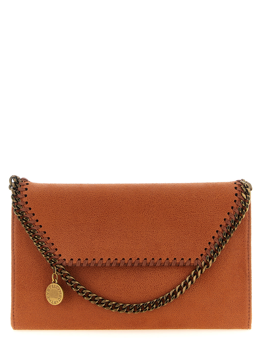 Orangefarbene Crossbody Bag aus Polyester