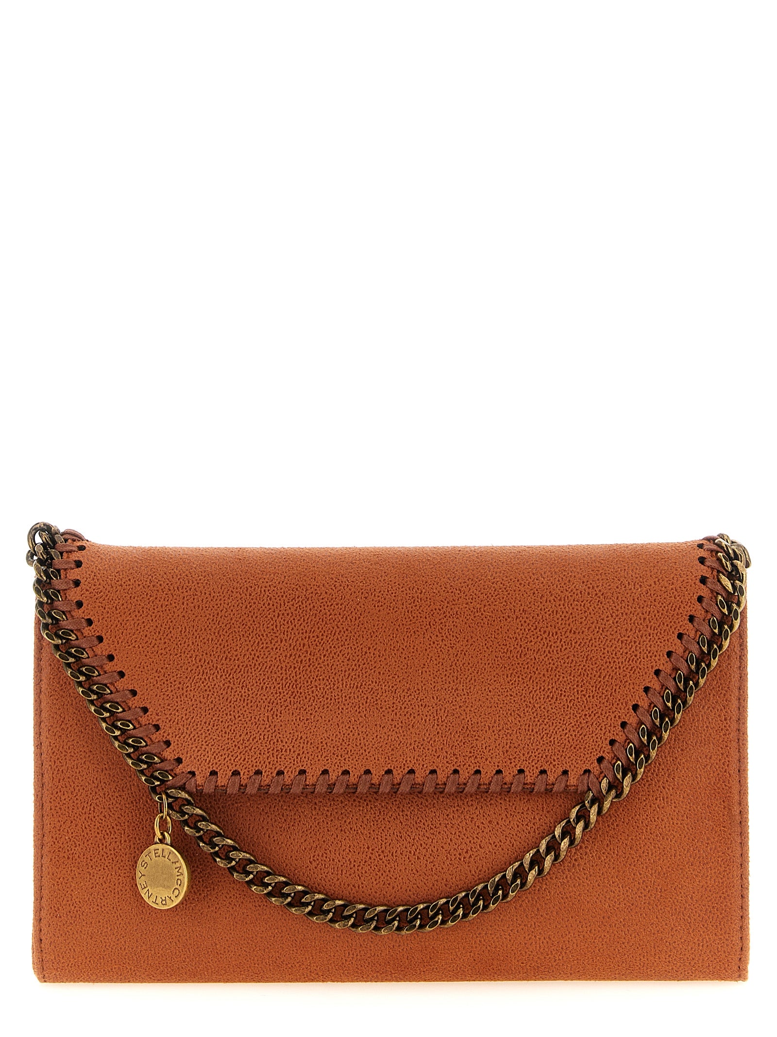 Orangefarbene Crossbody Bag aus Polyester