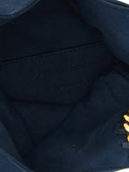 Handtasche aus blauem Polyamid
