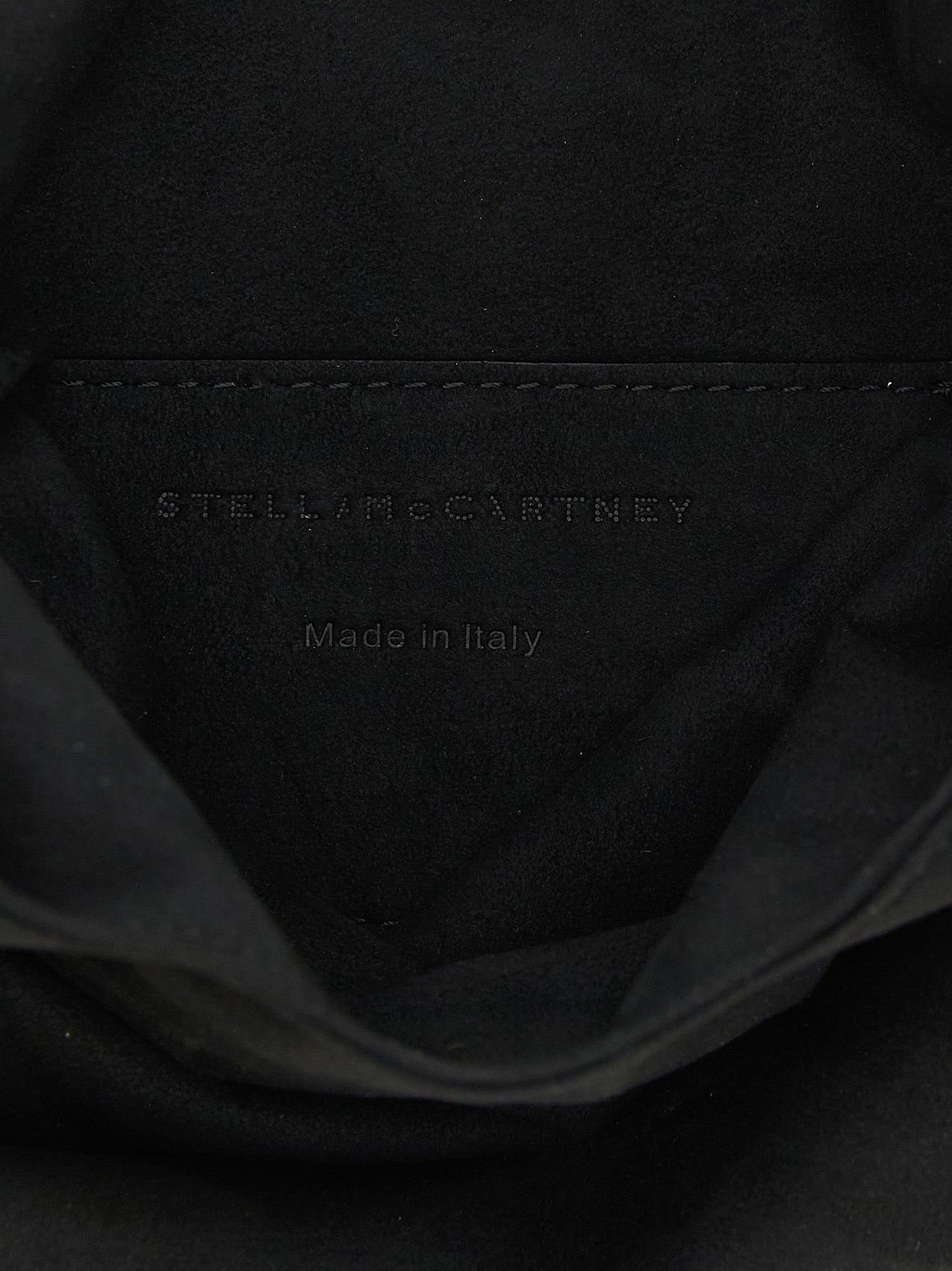 Schwarze Schultertasche aus Polyamid