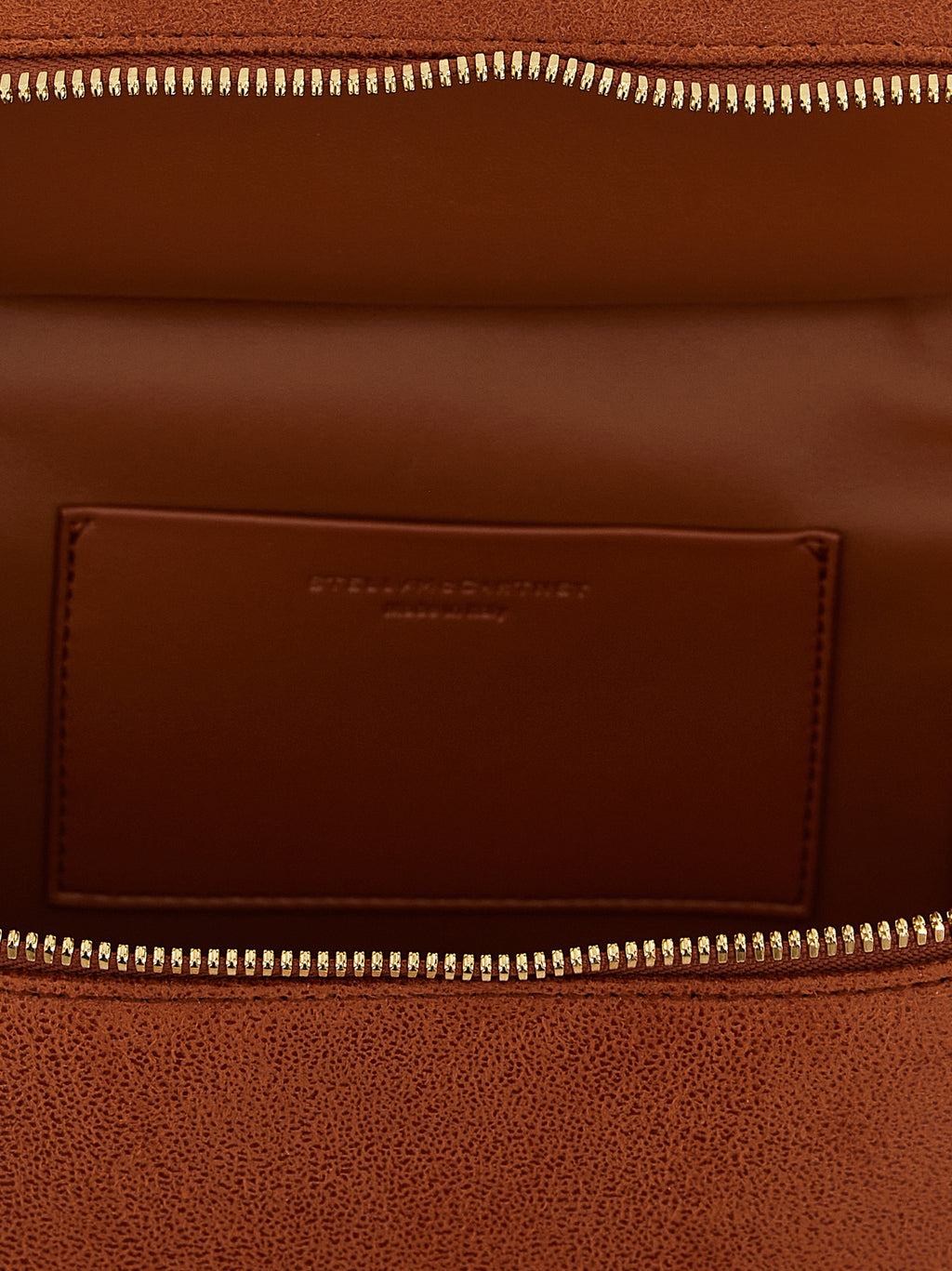 Orangefarbene Crossbody-Tasche aus Polyester