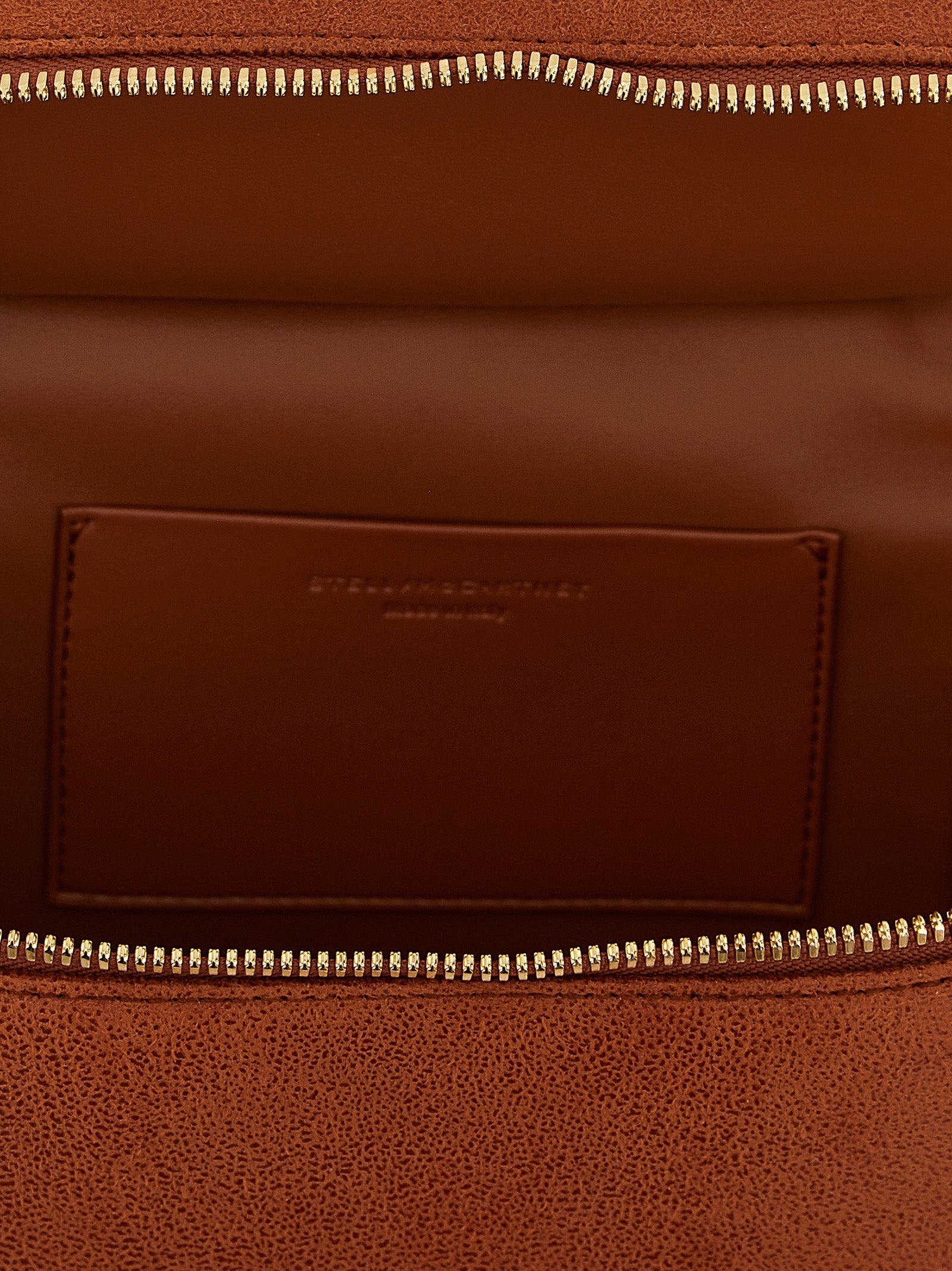 Orangefarbene Crossbody-Tasche aus Polyester