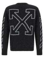 Grauer Wollcardigan