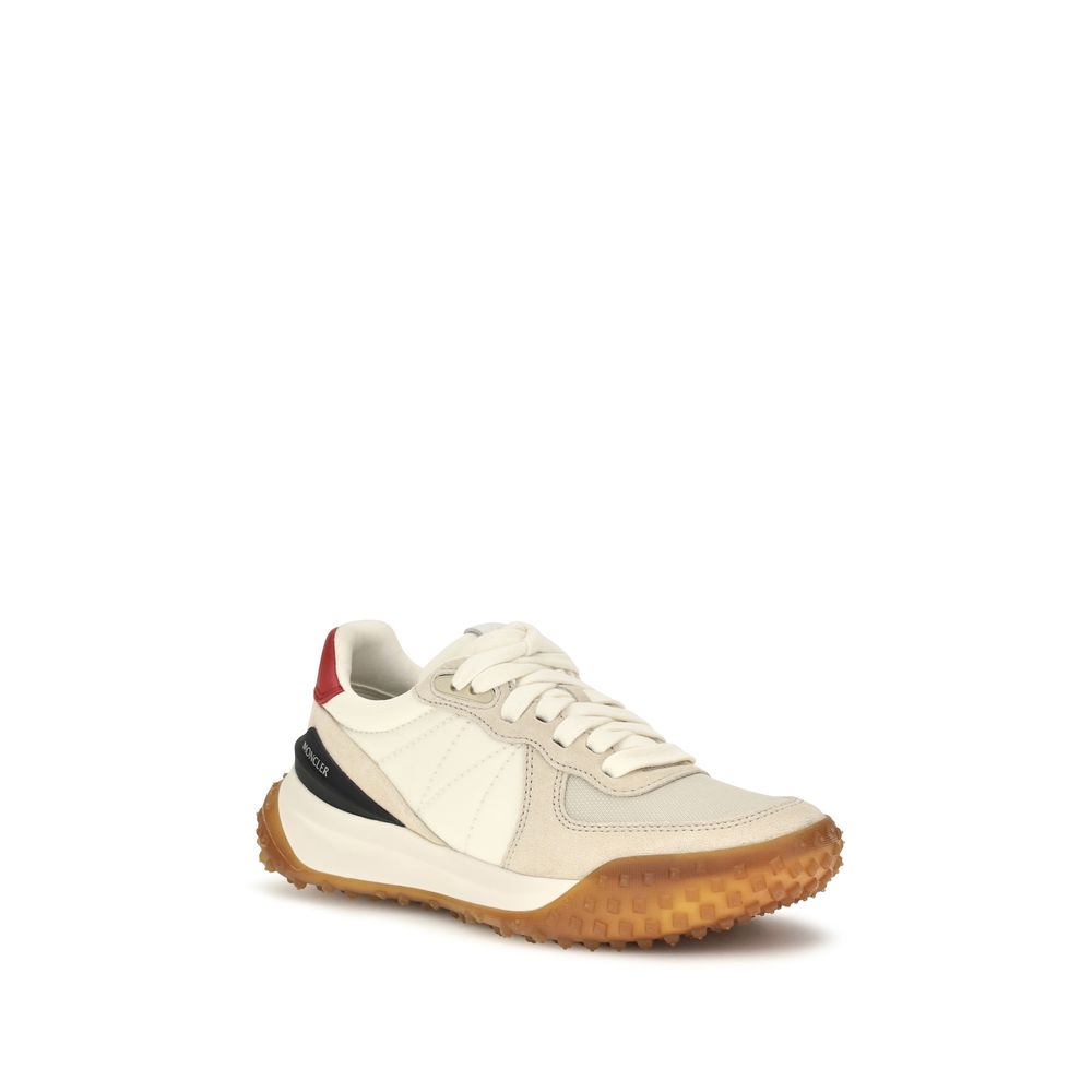 Beige Polyamid-Sneakers für sportliche Aktivitäten
