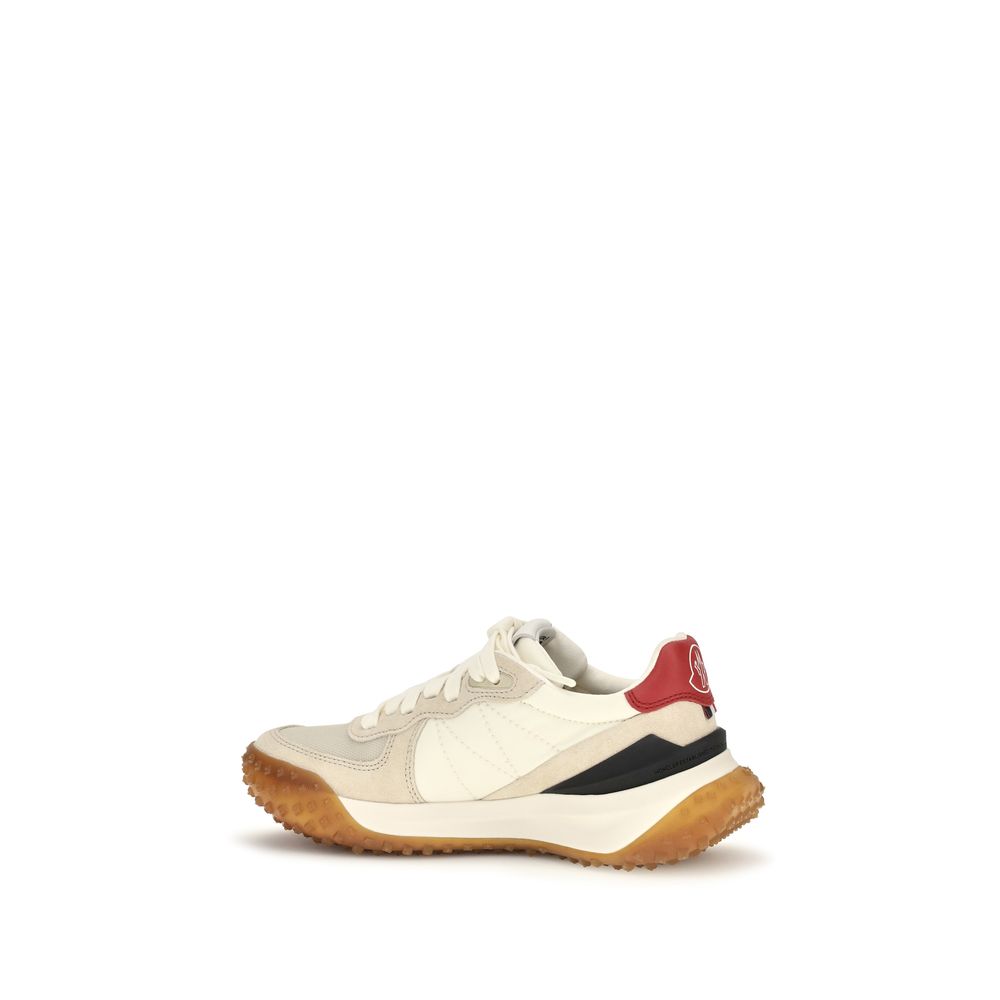 Beige Polyamid-Sneakers für sportliche Aktivitäten
