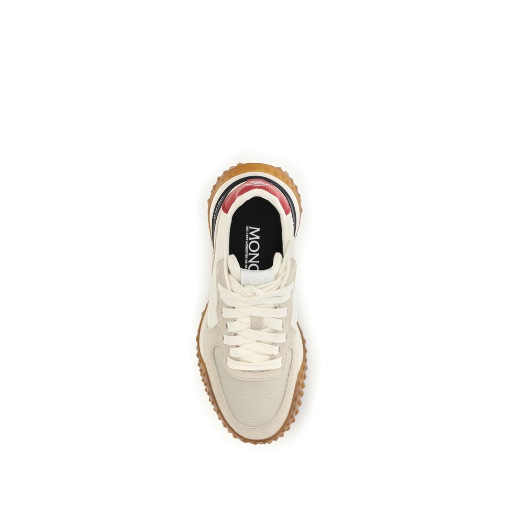 Beige Polyamid-Sneakers für sportliche Aktivitäten