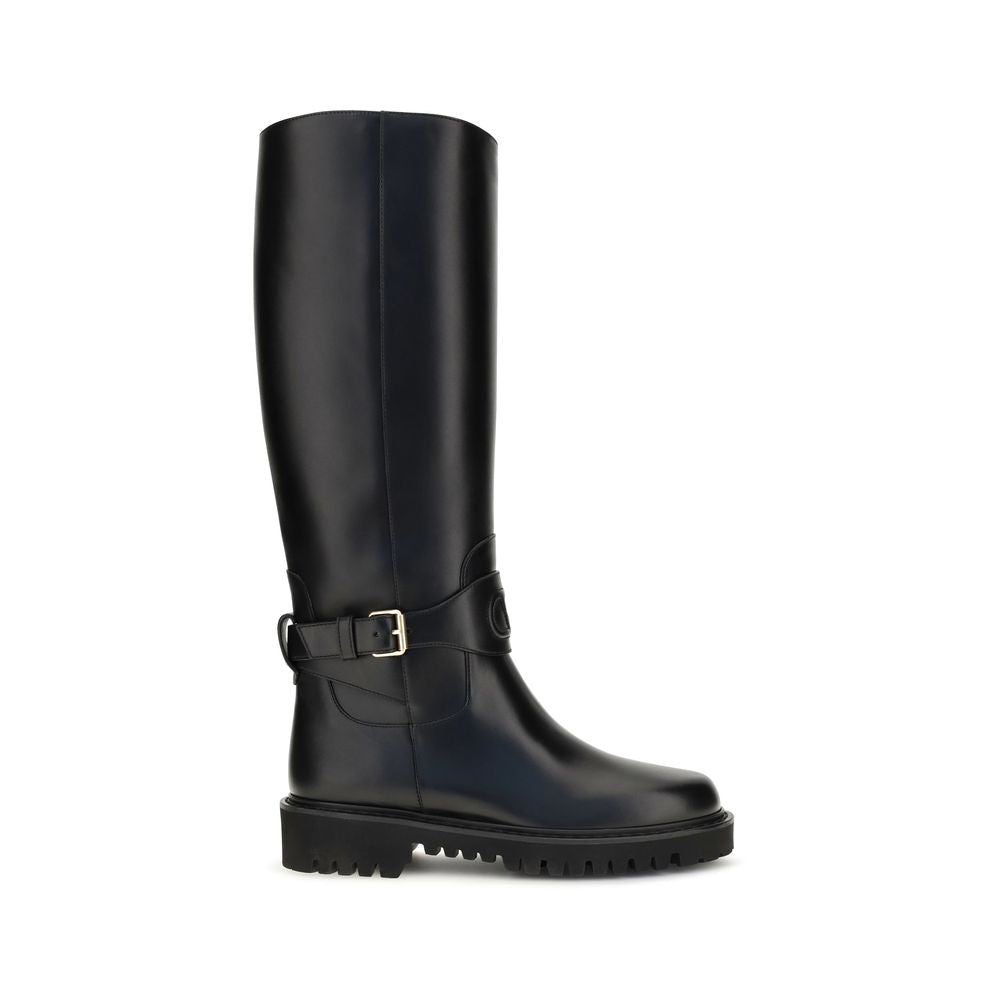 Schwarze Bos Taurus Kalbsleder Chelsea Boots