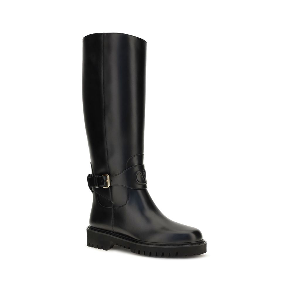 Schwarze Bos Taurus Kalbsleder Chelsea Boots