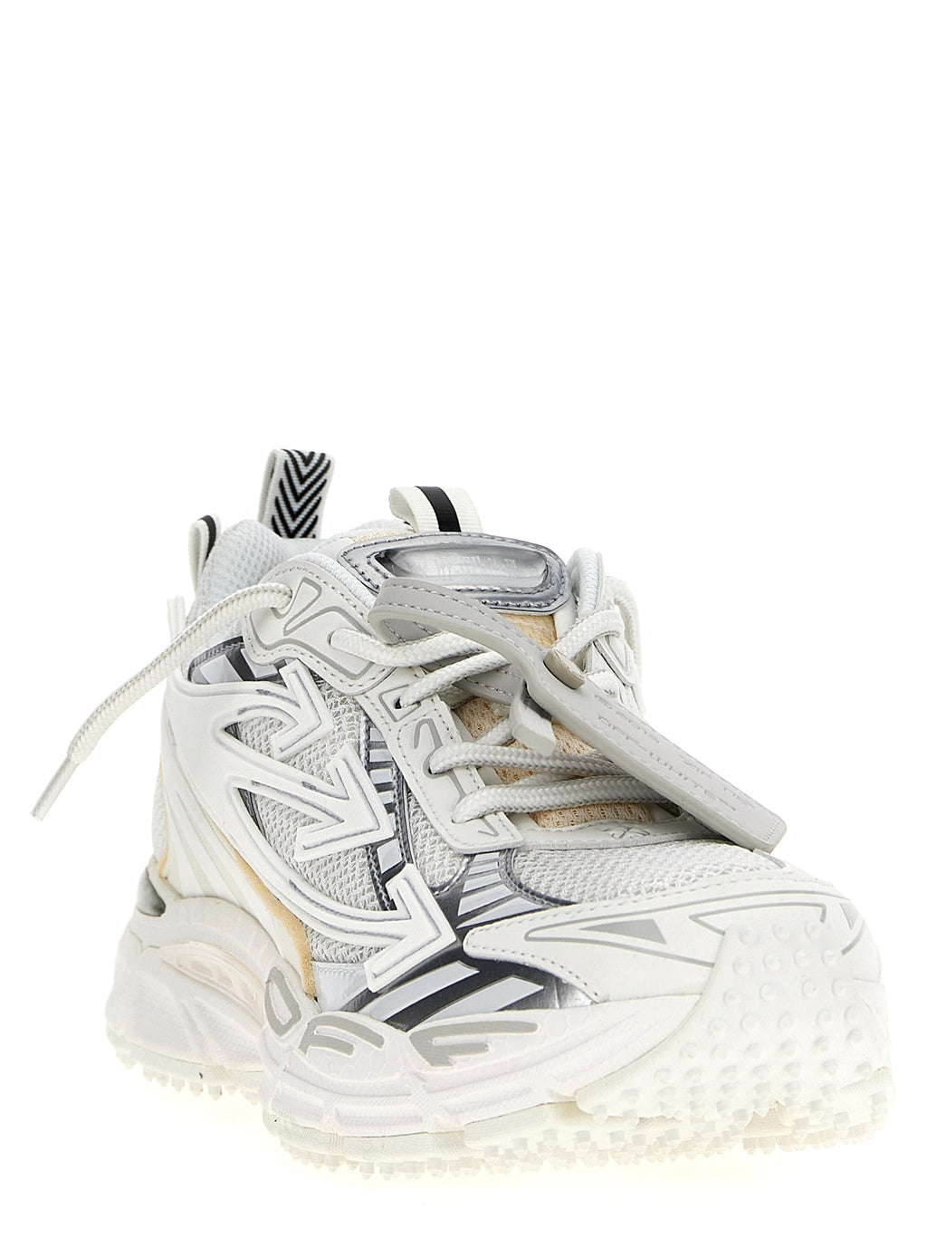 Weiße Sneaker aus Polyethylen