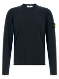 Blauer Baumwollcardigan