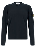 Blauer Baumwollcardigan