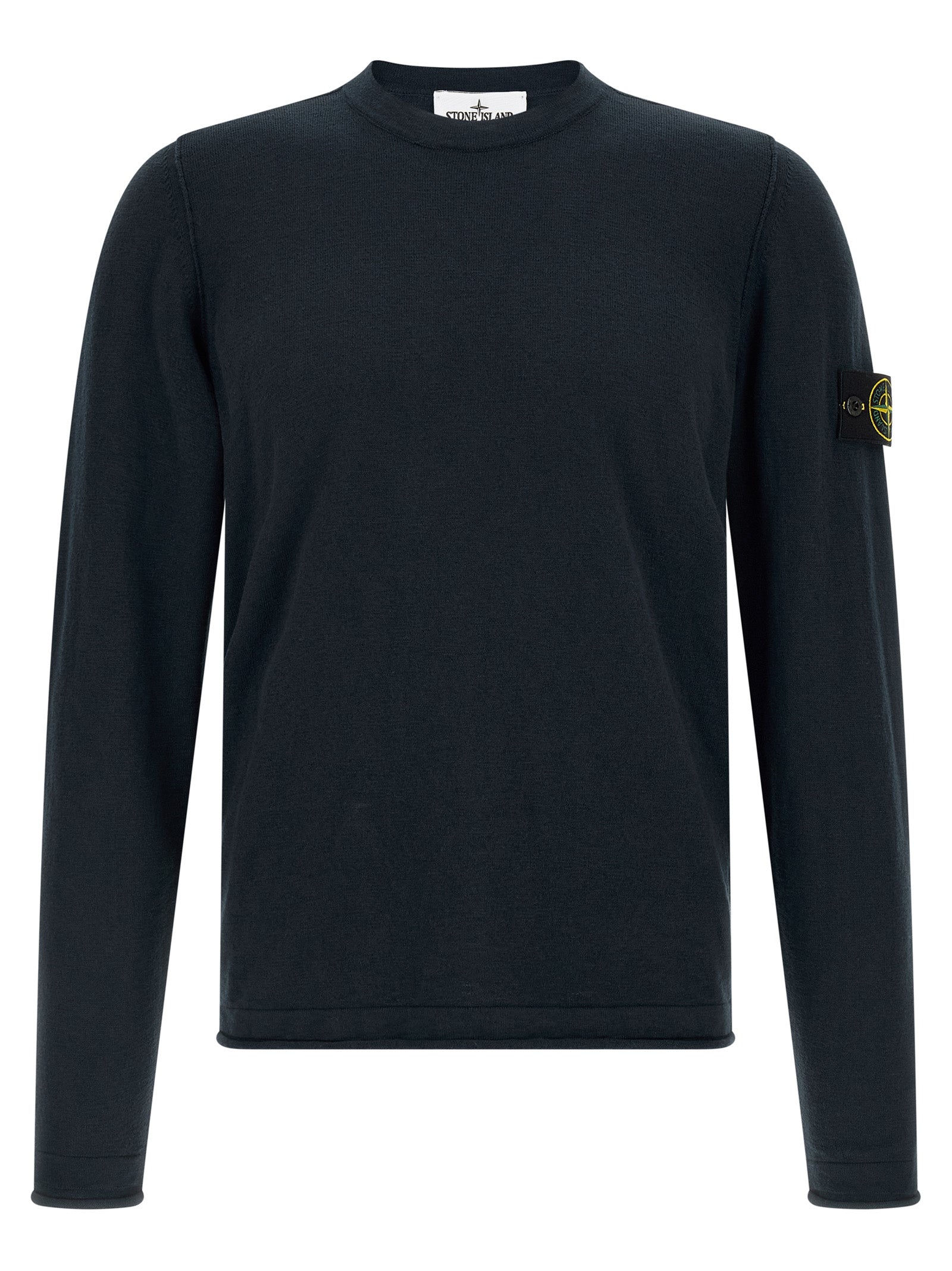 Blauer Baumwollcardigan