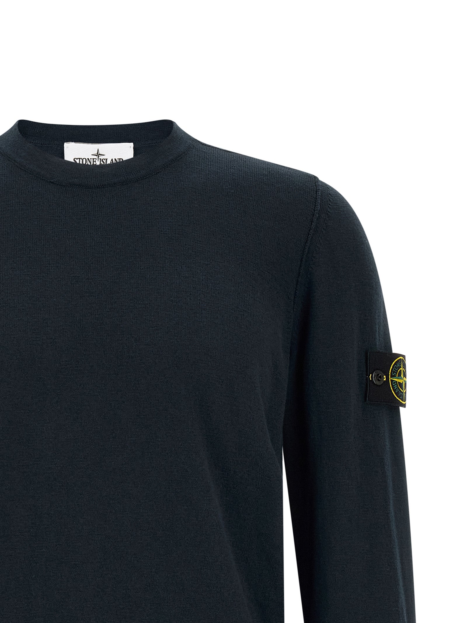 Blauer Baumwollcardigan