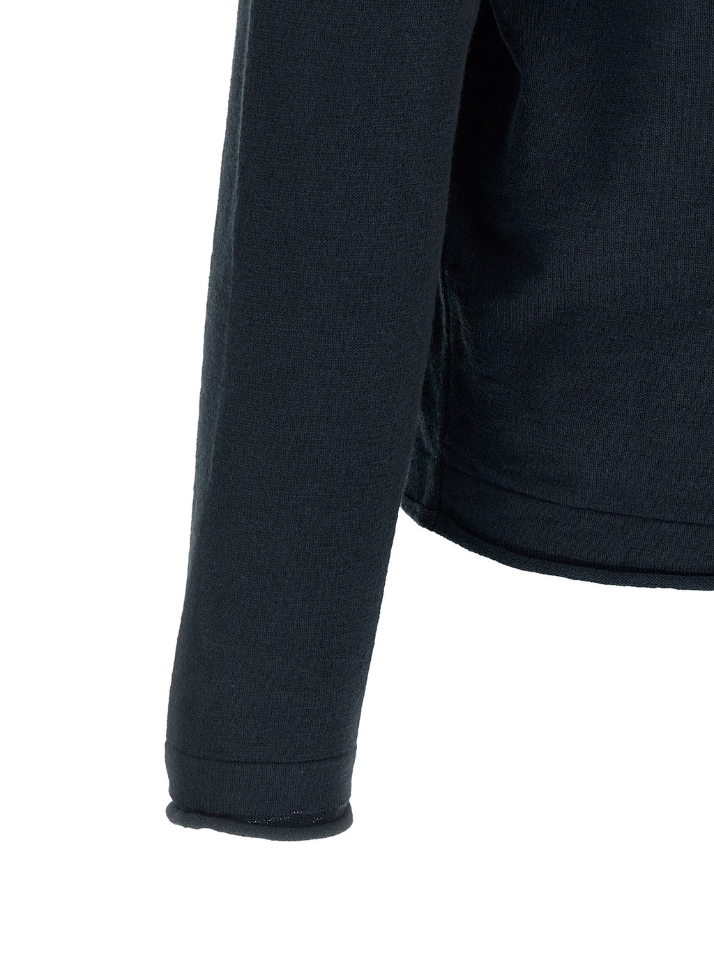 Blauer Baumwollcardigan