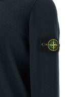Blauer Baumwollcardigan