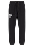 Schwarze Baumwoll-Jogginghose (Trainingshose)