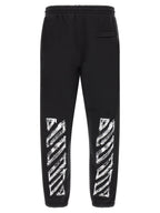Schwarze Baumwoll-Jogginghose (Trainingshose)