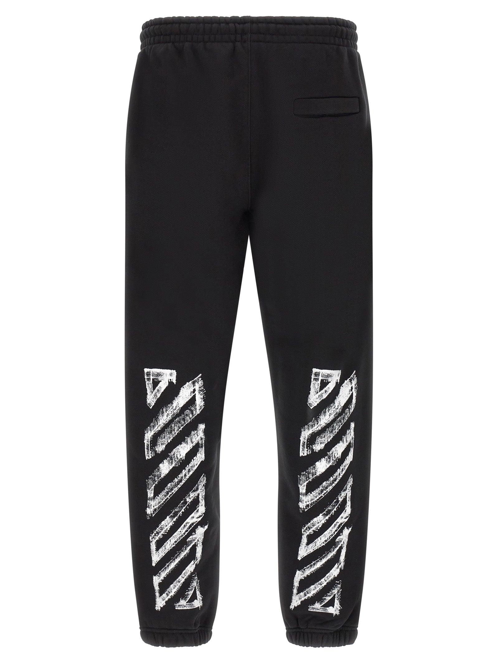 Schwarze Baumwoll-Jogginghose (Trainingshose)