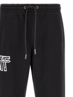 Schwarze Baumwoll-Jogginghose (Trainingshose)