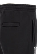 Schwarze Baumwoll-Jogginghose (Trainingshose)