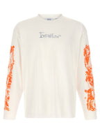 Weißes Baumwoll-T-Shirt