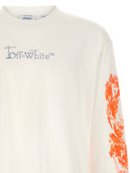 Weißes Baumwoll-T-Shirt