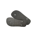 Schwarze Damen-Sandalen aus Polyurethan