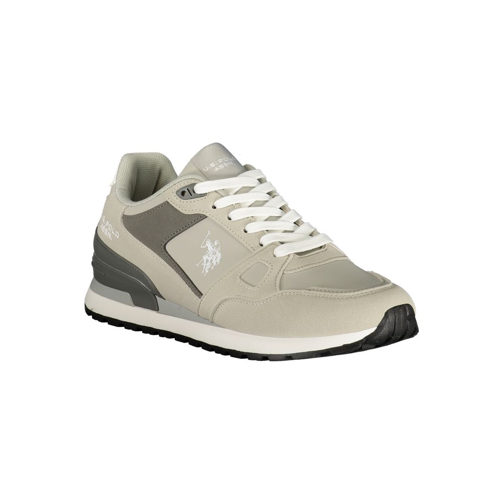Grauer Herren-Sneaker aus Polyurethan