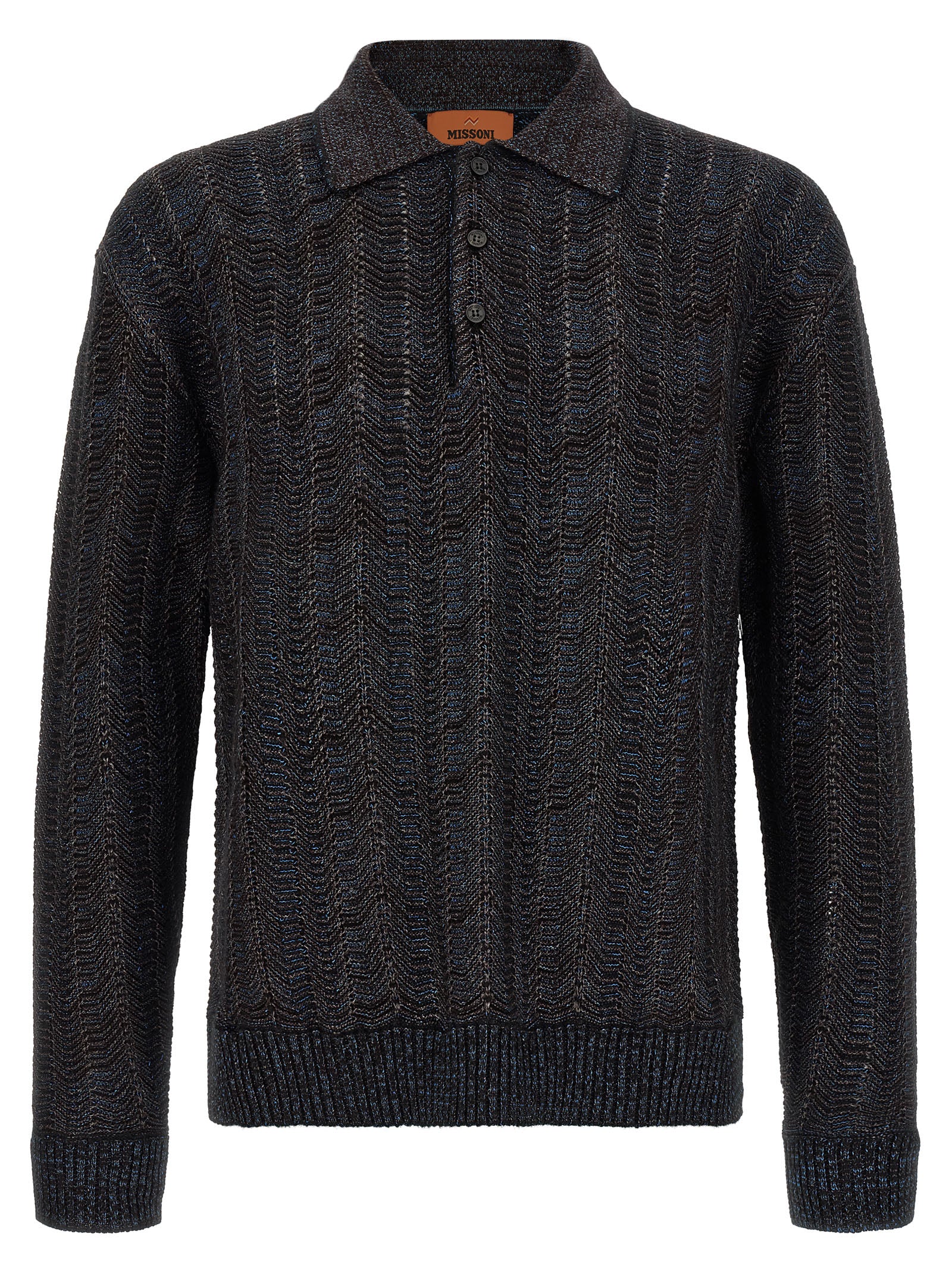 Mehrfarbige Strickjacke aus Viskose