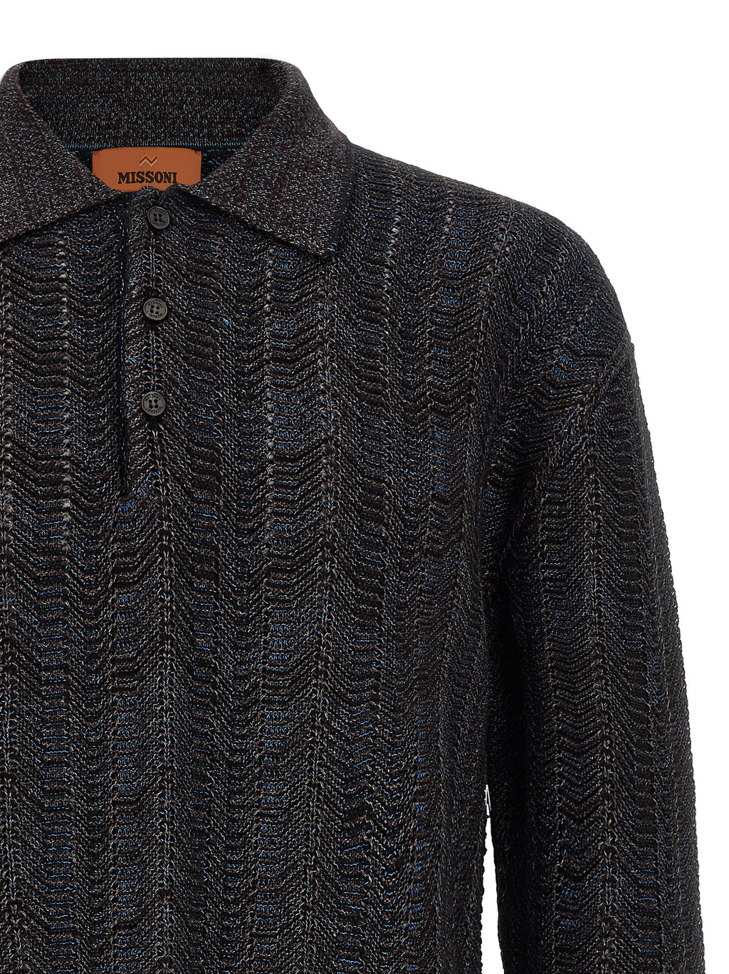 Mehrfarbige Strickjacke aus Viskose