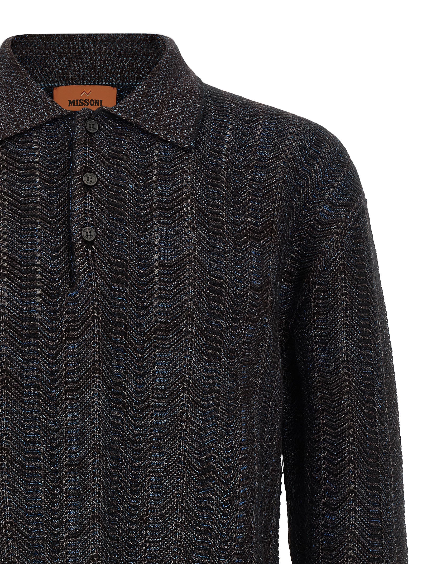 Mehrfarbige Strickjacke aus Viskose