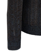Mehrfarbige Strickjacke aus Viskose