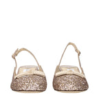 Pink Plastic Flat Sandals