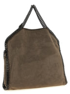 Graue Schultertasche aus Polyamid