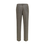 Braune Hose aus Wolle vom Widder