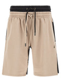 Mehrfarbige Bermudashorts aus Baumwolle