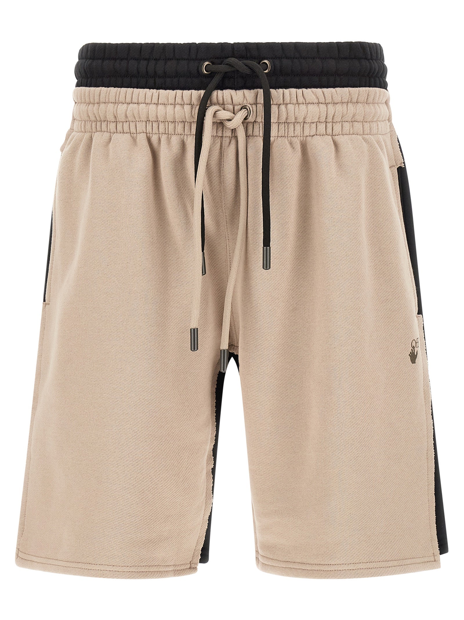 Mehrfarbige Bermudashorts aus Baumwolle