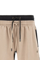Mehrfarbige Bermudashorts aus Baumwolle