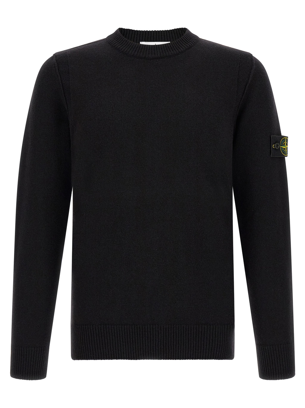 Schwarzer Cardigan aus Schurwolle