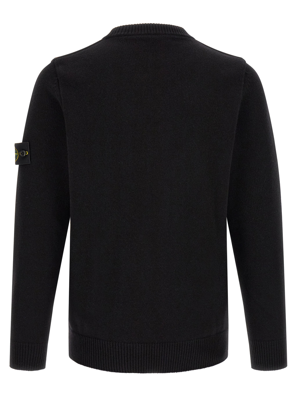 Schwarzer Cardigan aus Schurwolle