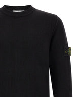 Schwarzer Cardigan aus Schurwolle
