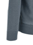 Blauer Cardigan aus Schurwolle Stone Island