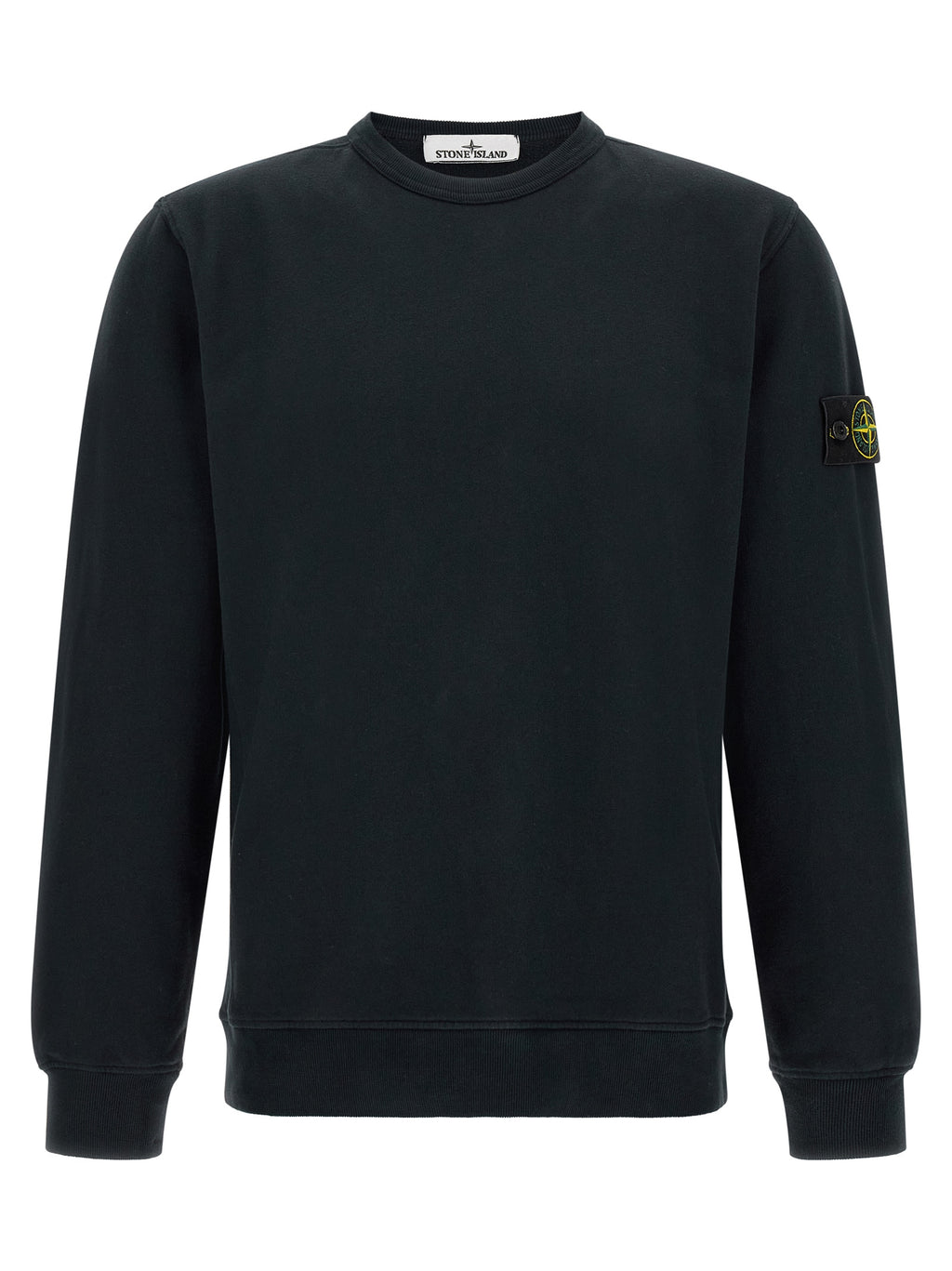 Blauer Baumwoll-Sweatshirt