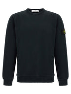 Blauer Baumwoll-Sweatshirt