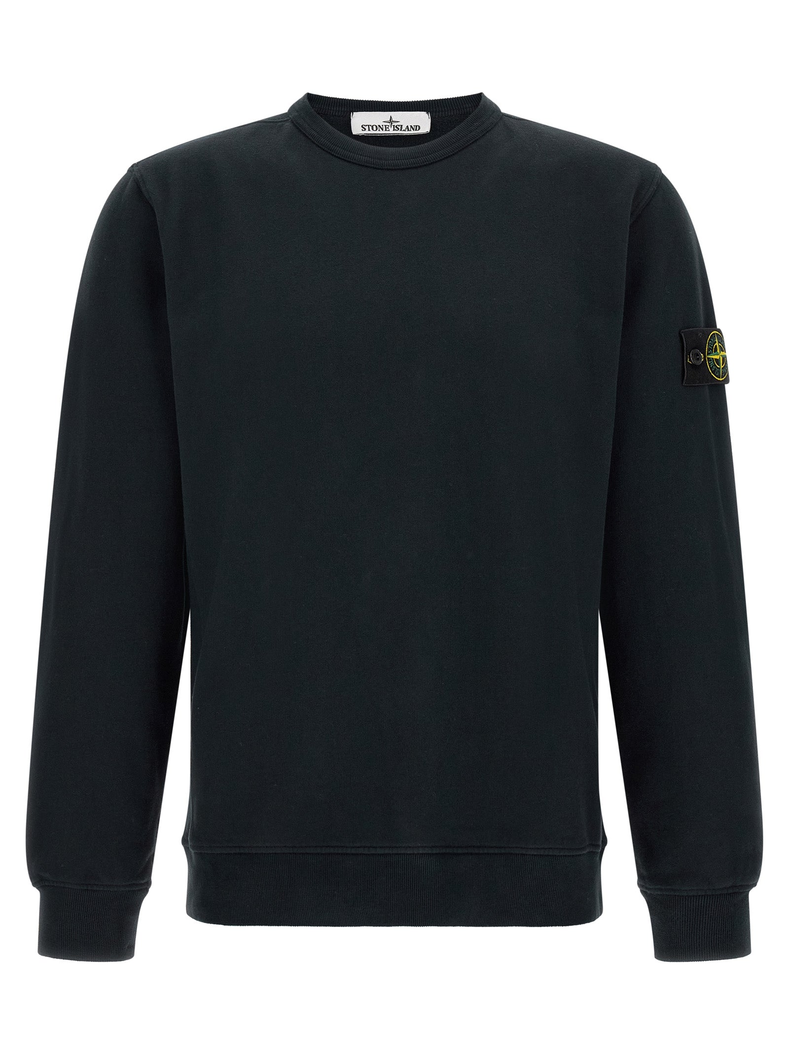 Blauer Baumwoll-Sweatshirt