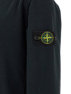 Blauer Baumwoll-Sweatshirt