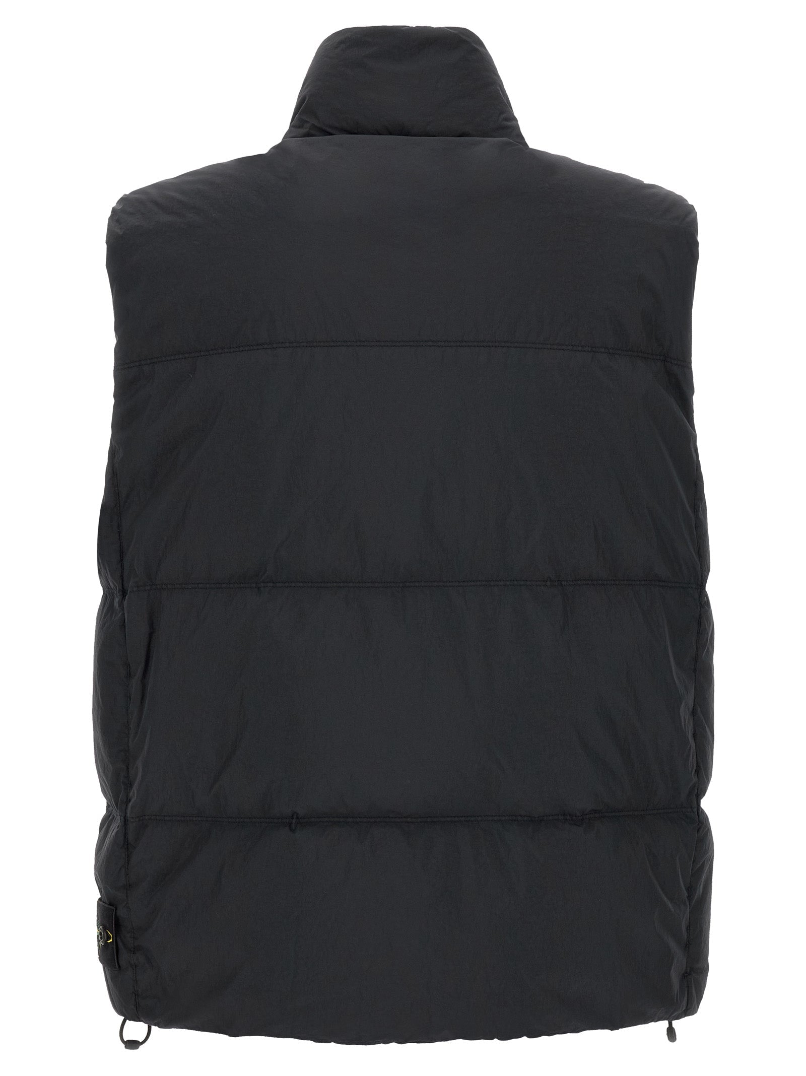 Blaue Ärmellose Jacke aus Polyamid Stone Island